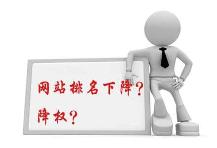 網(wǎng)站降權(quán)被K，排名下降了我們?cè)撊绾螒?yīng)對(duì)？